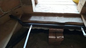 Необычное отопление в деревянном доме.