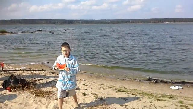 Отдых на водохранилище в с.Трёх-Балтаево Чувашия смотреть онлайн