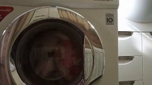 полный процесс стирки хлопок макс на стиральной машине LG