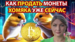 ЦЕНА ХОМЯКА ИЗВЕСТНА _ Как продать монеты HAMSTER KOMBAT _ Продажа до листинга - зарабатывай #107