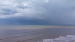 Thunderstorm Offshore at Grimsby UK