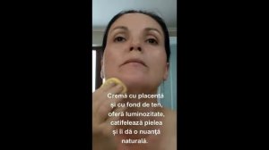 Cum aplicam crema cu placenta de oaie si fond de ten de la tiande, pe perioada verii?