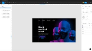 Дизайн главного экрана в Figma #2