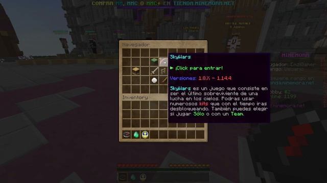 TOP 3 MEJORES SERVERS DE MINECRAFT 1.14.4 NO PREMIUM | (Skywars, survival, eggwars)| EmziGamer смотреть онлайн