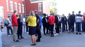 Учебная пожарная тревога в Великолукской ГСХА. Видеоотчёт