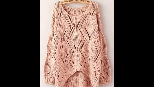 Новые Модели Пуловеров Спицами - 2019 / New Models of Pullovers with Spokes смотреть онлайн