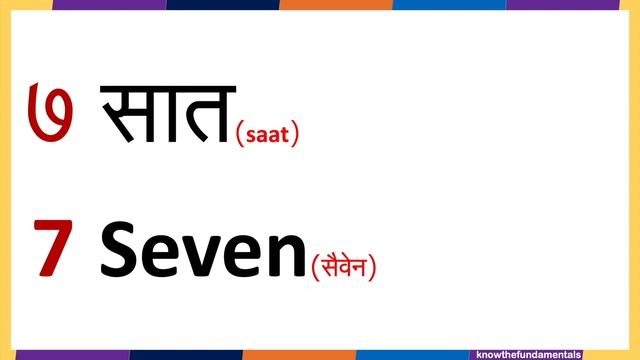 counting numbers 1 to 10 in hind and english | Hindi number names 1-10 |  गिनती 1 से 10 तक |  #gint