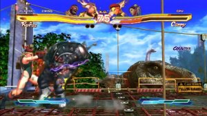 Street Fighter X Tekken Arcade Mode with Zangief & Rufus