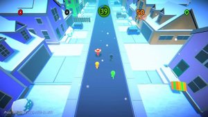 ТОЛЬКО НЕ УПАДИ В ЛАВУ! САМОЕ СМЕРТЕЛЬНОЕ ИСПЫТАНИЕ С ЛАВОЙ И ПАДАЮЩИМ ПОТОЛКОМ В PARTY PANIC