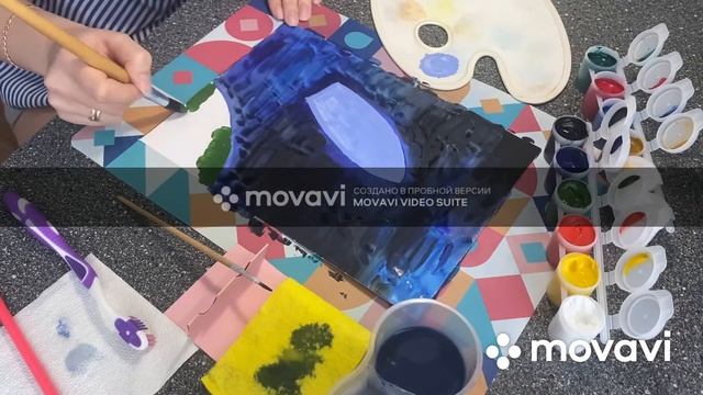 Занятие по рисованию в подготовительной группе