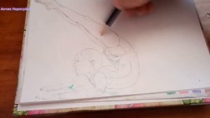 Нарисовать Девочку Гимнастку / Нарисовать Девочку / Нарисовать элемент Стойку / Гибкость в спине