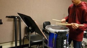 The Winner: Rudimental solo for snare drum Written by Mitch Markovich (1966)