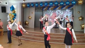 Школьный вальс, выпускной 4 "Г" класса
