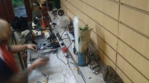 Замена сальников вилки Honda Magna