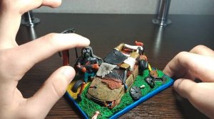 Диорама по STALKER из пластилина