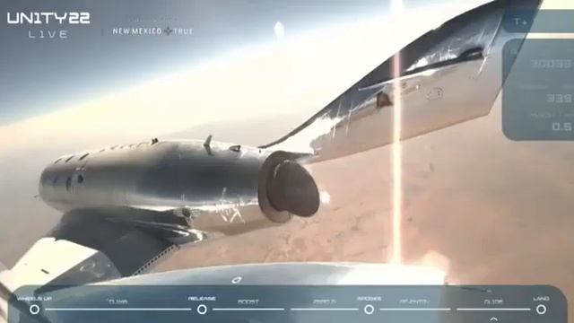 Virgin Galactic Unity 22 with Richard Branson soar to space and back! смотреть онлайн