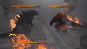 GODZILLA PS4 : Godzilla 2014 vs Burning Godzilla vs SpaceGodzilla