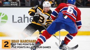 Ford F-150 Final Five Facts: Bruins 3-2 Overtime Loss To Canadiens