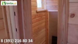 Модульная каркасная баня 2,35*6 метров под ключ в Красноярске