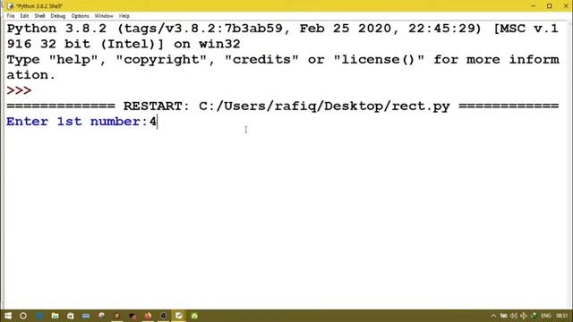 Python Practical Programs for Class 8 | Part 1