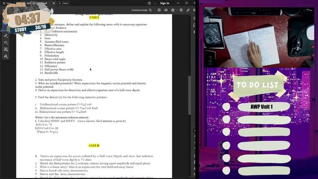 STUDY WITH ME #01