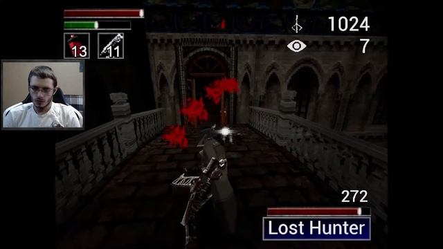 НОВАЯ ЛОКАЦИЯ, ПОДВАЛ. Прохождение Bloodborne PSX Demake. #5
