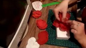 Мастер-класс  Цветы из ткани. Как сделать розу из шифона. Rose Fabric