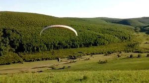 Полёты на параплане в Нер-Заводе ч-1