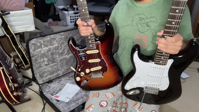 Fender American Professional II (Busted Pickup) Stratocaster Unboxing and Demo смотреть онлайн