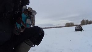 как бурить мокрый лед ледобуром с обычными ножами