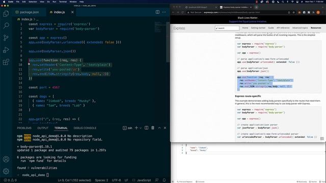 Node.js API Tutorial for Beginners | Build a Basic Node.js REST API in 10 Minutes - Part 2