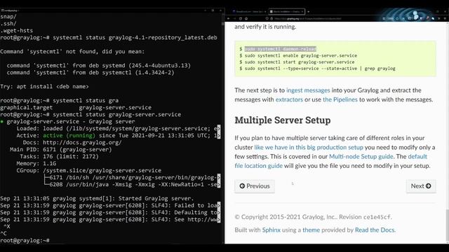 LibreNMS Graylog смотреть онлайн