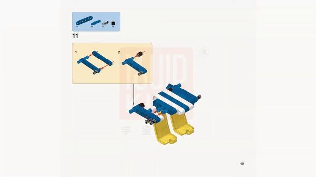 Mould King 13025 Building Instructions, Crawler RC Car, Manual free download смотреть онлайн