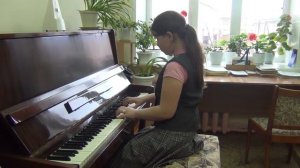 Гайдн Соната Соль мажор 1часть