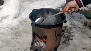 Как подготовить казан? к работе. Поэтапное видео.
