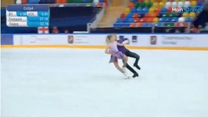 Anna RUMAK / Gleb GONCHAROV FD Первенство Москвы среди юниоров 02/09/2020