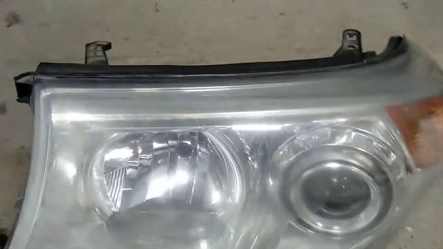 Полировка фар Toyota Land Cruiser 200 часть 1 смотреть онлайн