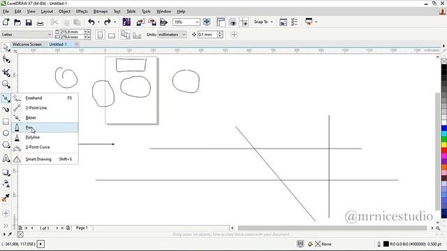Misc. Drawing Tools | CorelDraw Full Course Class 25