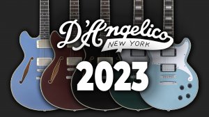 Новинки 2023 - электрогитары DAngelico распаковка