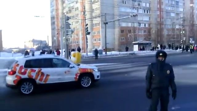 Пермь олимпийский огонь смотреть онлайн