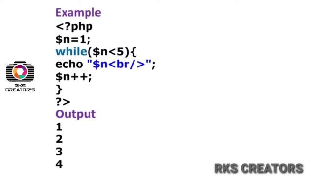 PHP WHILE LOOP STATEMENT || PHP CONTROL FLOW STATEMENTS || PHP IN TAMIL