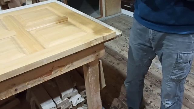 Ремонт двери 3. Сверление под петли. смотреть онлайн