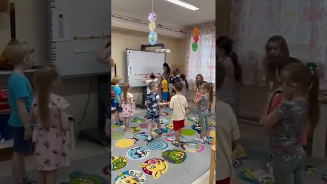 Линейный календарь (подготовительная группа  )#приветствие  #продетей