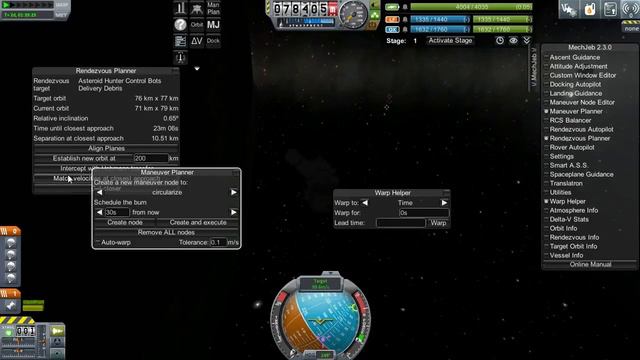 KSP Обзор модов. Полный гайд MechJeb. Часть 1 смотреть онлайн