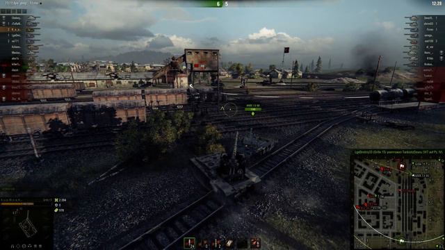 ЛБЗ ПТ-11 Главная роль (Об. 260) от Grille 15 на карте ЭНСК (WoT 9.17) смотреть онлайн