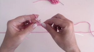 5 . Goldfaden - Узор кукурузка ёжики спицами урок мастер класс Вязание  knitting