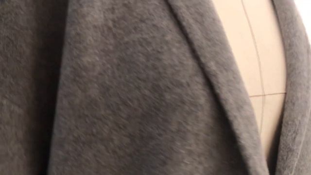 Cashmere Coat / кашемировое пальто / серое пальто