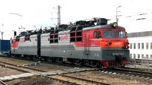 Грузовой поезд, Семёнов (Нижегородская область) / Russia. Freight train, Semenov (Nizhny Novgorod)