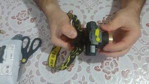 Китайский налобный фонарик с Usb зарядкой и сенсорным переключением. Распаковка посылок с AliExpres