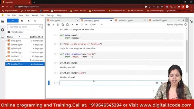 How to create a default argument using a function in python || learn python with Priyanka Arora
